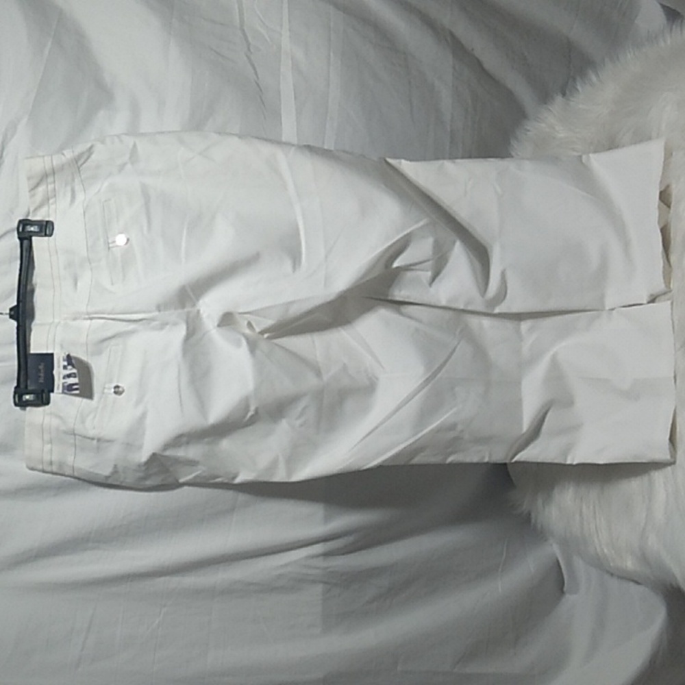 SALE! NWT Rafaella Curvy Straight Leg White Sportswear Pants Sz.18W (BX43) - Picture 6 of 15